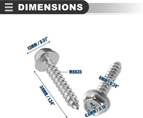 Motoforti Clutch Cover Bolts, Clutch Cover Screw,for Polaris RZR 570 2017-2020, Alloy Steel Galvanized,Silver Tone,12 Pcs in Saudi Arabia