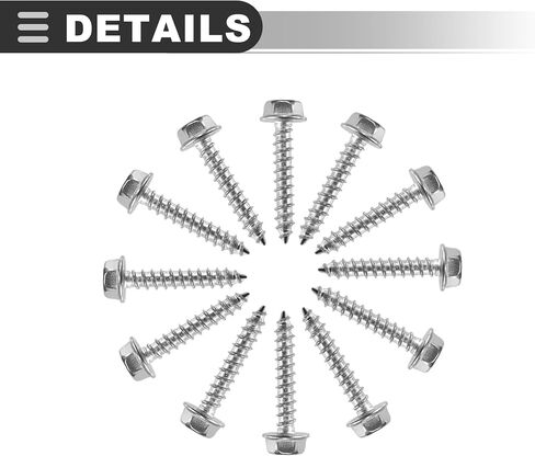 Motoforti Clutch Cover Bolts, Clutch Cover Screw,for Polaris RZR 570 2017-2020, Alloy Steel Galvanized,Silver Tone,12 Pcs in Saudi Arabia