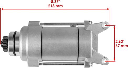 Caltric Starter And Starter Clutch Set Compatible with Yamaha V Star 1100 Silverado Xvs1100 2004-2009 in Saudi Arabia