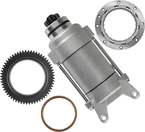 Caltric Starter And Starter Clutch Set Compatible with Yamaha V Star 1100 Silverado Xvs1100 2004-2009 in Saudi Arabia