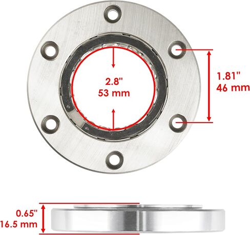 Caltric Starter & Starter Clutch & Gear Idler Compatible With Yamaha Yfm660R Raptor 660R 2001-2003 in Saudi Arabia