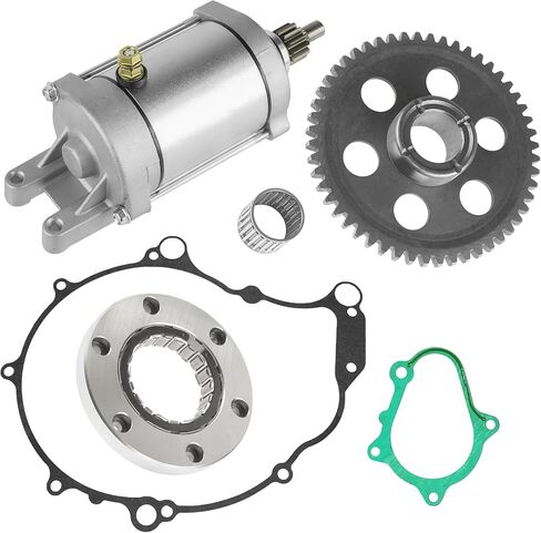 Caltric Starter & Starter Clutch & Gear Idler Compatible With Yamaha Yfm660R Raptor 660R 2001-2003 in Saudi Arabia