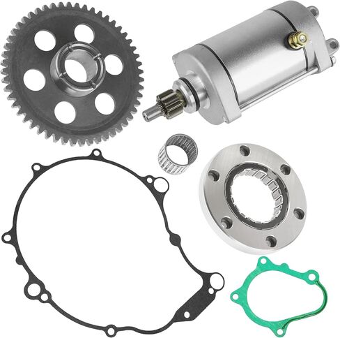Caltric Starter & Starter Clutch & Gear Idler Compatible With Yamaha Yfm660R Raptor 660R 2001-2003 in Saudi Arabia