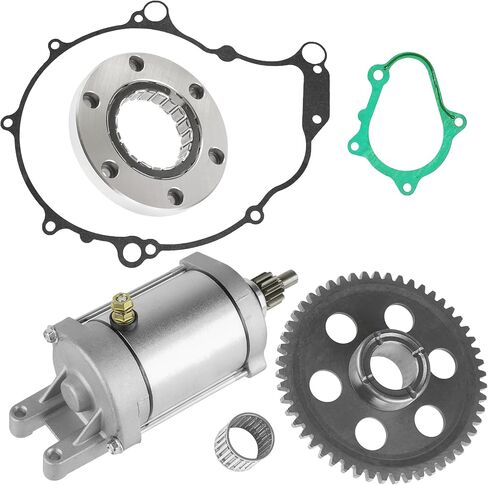 Caltric Starter & Starter Clutch & Gear Idler Compatible With Yamaha Yfm660R Raptor 660R 2001-2003 in Saudi Arabia
