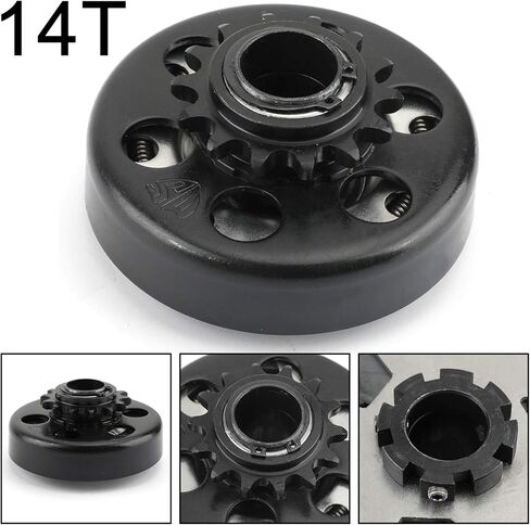 Areyourshop 13HP Go Kart Centrifugal Clutch 1inch Bore 14T 14 Tooth for 40 41 420 Chain in Saudi Arabia