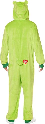 Spirit Halloween Care Bears Adult Good Luck Bear Jumpsuit Costume | Officially Licensed | Shamrock Outfit in Saudi Arabia