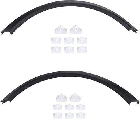Rear Wheel Fender Flares Compatible for Encore 2013-2022 Rear Passenger Side Wheel Arch Molding Trim Rear Left&Right Fender Trim Fender Flare Replace 95291864 95291865 in Kuwait