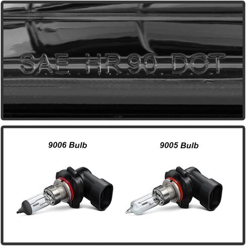 ACANII - For Smoked 1988-1993 Chevy Suburban Silverado Sierra Headlights Corner Bumper Lights Driver + Passenger Side in Saudi Arabia