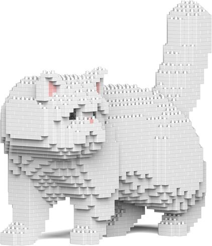 JEKCA Exotic Shorthair Cat 01S | Plastic Building Blocks | Age 14+ in Kuwait