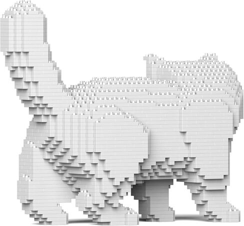 JEKCA Exotic Shorthair Cat 01S | Plastic Building Blocks | Age 14+ in Kuwait