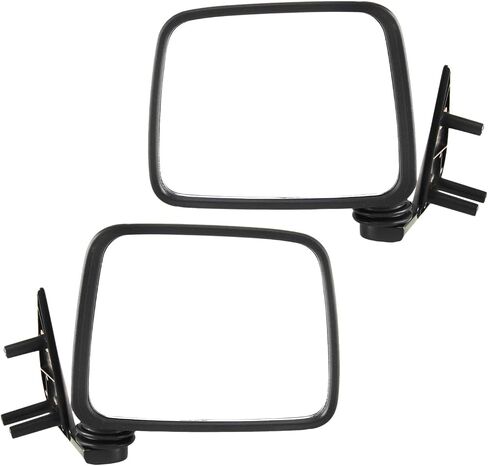 Garage-Pro Driver & Passenger Side Manual Adjust Mirrors for Nissan Frontier 1998-2004 Paintable in Saudi Arabia