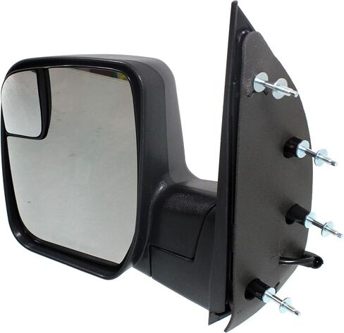 مرآة Garage-Pro متوافقة مع 2010-2014 Ford E-150، E-250، E-450 Super Duty و2010-2017 E-350 Super Duty جانب السائق، زجاج كهربائي in Saudi Arabia