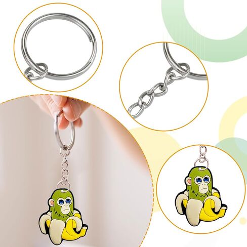 19 Pcs Italian Brainrot Keychain, Steal A Brainrot Toys Brain Rot Toys, Tralalero Tralala Figure, Tung Tung Tung Sahur Key Chain, Funny Animals Unique Keychain in Saudi Arabia