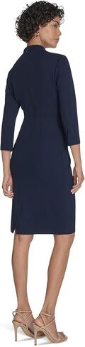 Calvin Klein Women's 3/4 Sleeve V-Neck Sheath in Saudi Arabia