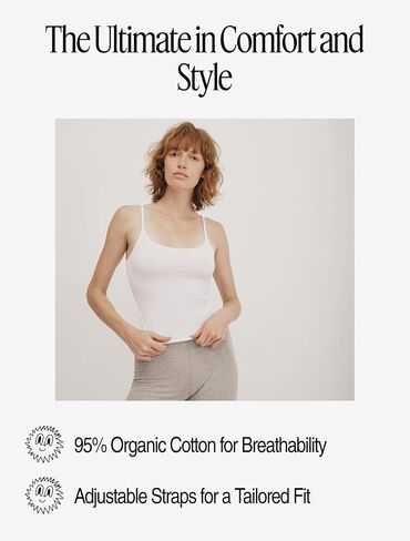 قميص قصير للسيدات من Organic Basics مصنوع من القطن العضوي in Kuwait