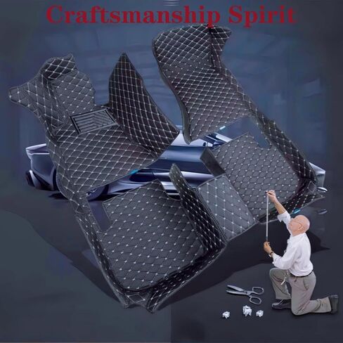 Custom Car Floor mats for Mercedes Benz A B C CLA CLS CLK GLE GLS GLA GLK GL ML G S GLC SL CL SLC R SLK EQA EQB EQC EQS Waterproof Cargo (Gray) in Saudi Arabia