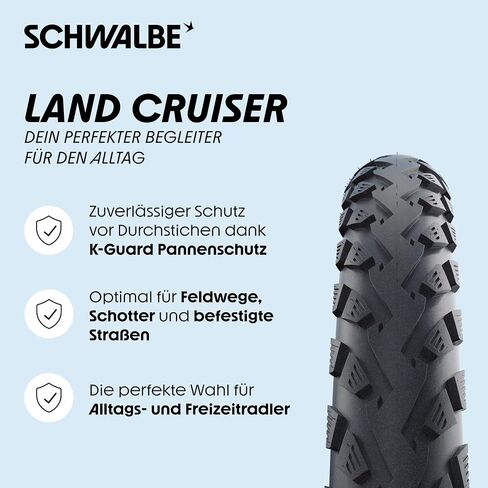 Cicli Bonin Schwalbe Land Cruiser Hs450 Active Line Rigid Reifen in Saudi Arabia