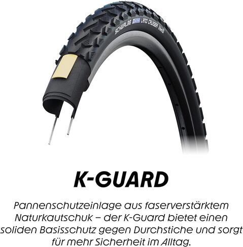 Cicli Bonin Schwalbe Land Cruiser Hs450 Active Line Rigid Reifen in Saudi Arabia