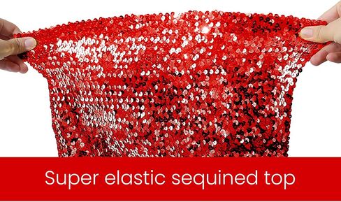 Womens Sparkly Sequin Mermaid Crop Tops, Strapless Metallic Tube Tops for Party Clubwear in Saudi Arabia