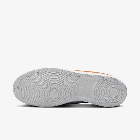 حذاء Nike Court Vision Low Next Nature الرجالي (DH2987-115، شراعي/أبيض/برتقالي آمن) in Saudi Arabia
