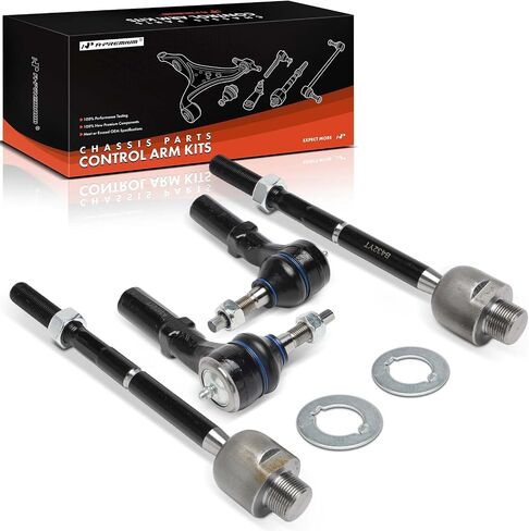 A-Premium Set of 4, Front Inner Outer Tie Rod End Kit, Compatible with Dodge Durango 2000-2003, Dakota 2000-2004, 4WD in Saudi Arabia
