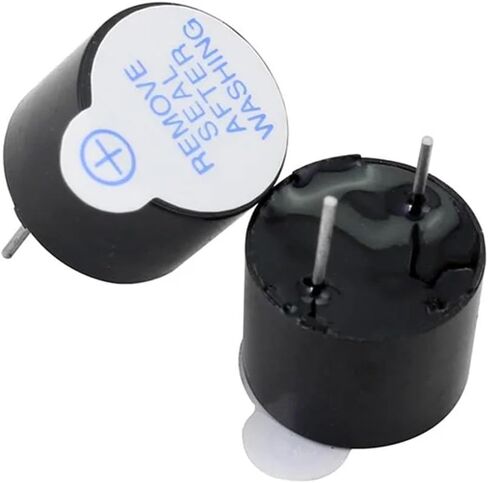 10pcs/lot 5V Active Buzzer Magnetic Long Continous Beep Tone 12 * 9.5mm Mini Active Piezo Buzzers Universal Buzzer 5V 12mm in Saudi Arabia