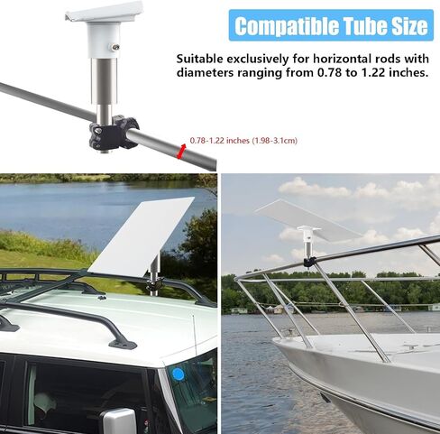 Gen 3 Mount for Starlink Wall Mount, Adjustable Starlink Gen 3 Wall Mount Roof Mount Gen 3 Mount Kit, Starlink Mount with Gen 3 Pipe Adapter for Standard Starlink Gen3 in Kuwait