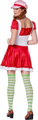 Spirit Halloween Strawberry Shortcake Adult Dress Costume | Officially Licensed | Cosplay Costume in Saudi Arabia