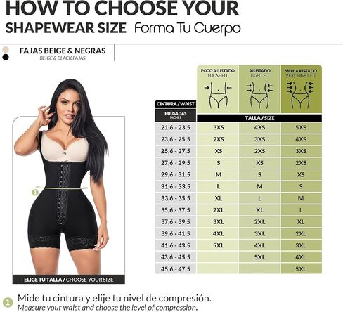 Forma Tu Cuerpo, Body Shaper for Women, Colombian Faja, Post Surgery & Liposuction, Stage 2 Faja Tummy, Hourglass Shapewear in Kuwait