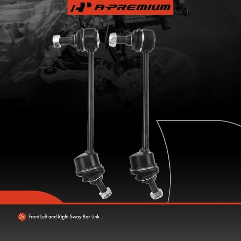 A-Premium 2 x Front Sway Bar Links Stabilizer Bar Links, Compatible with Land Rover Freelander 2002 2003 2004 2005 in Saudi Arabia