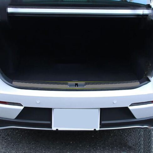 Rear Bumper Guard Cover Protector Compatible with Toyota Crown 2023 2024 2025 Outside Rear Trunk Bumper Cover Car Accessories Stainless Steel 1PCS(Black Brushed Finish) in Kuwait