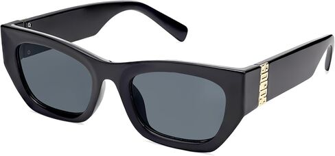 SOJOS Trendy Rectangle Cateye Sunglasses Womens Mens UV400 Fashion Chic Chunky Shades SJ2296 in Saudi Arabia