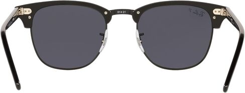 Ray-Ban Unisex Sunglasses Wrinkled Black On Black Frame, Black Lenses, 51MM in Saudi Arabia