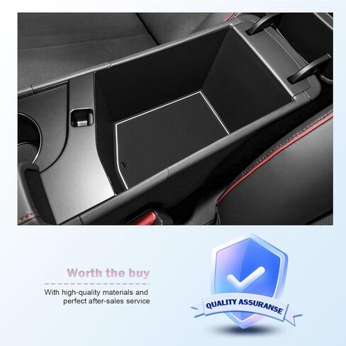 LUWU لملحقات Sonata 2025 2026 - لـ 2024 2025 2026 Hyundai Sonata Limited Door Slot Mats 2025 Sonata Hybrid Cup حامل إدراج كوستر بطانات وحدة التحكم المركزية زخرفة حمراء - 15 قطعة/مجموعة in Saudi Arabia