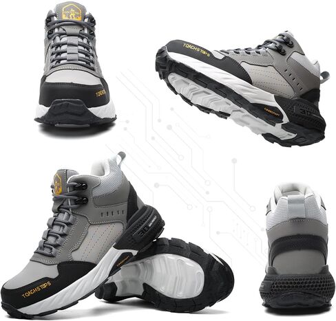 Steel Toe Work Shoes for Men Women, Puncture Resistant Safety Work Boots, 6" Lightweight Comfortable Industrial Construction Boot, Indestructible Utility Sneakers in Saudi Arabia