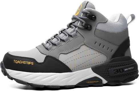 Steel Toe Work Shoes for Men Women, Puncture Resistant Safety Work Boots, 6" Lightweight Comfortable Industrial Construction Boot, Indestructible Utility Sneakers in Saudi Arabia