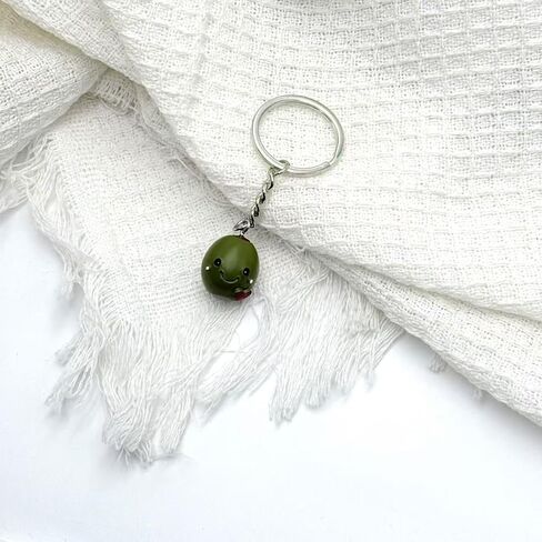 OCOUYVD (1 قطعة) لطيف المفاتيح Kawaii الأحمر الحب الزيتون المفاتيح حقيبة يد أكياس الديكور حقيبة سحر سلاسل المفاتيح للنساء سيارة مفتاح سلسلة حلقة رئيسية in Kuwait