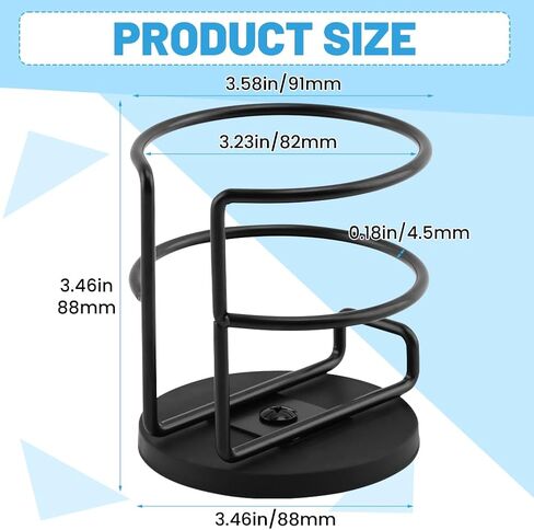 Magnetic Cup Holder Heavy Duty Metal Drink Holder Portable Cup Holders for Tractor Mower Truck Car Fridge Bottom Magnetic(Size:3.46in) in Saudi Arabia