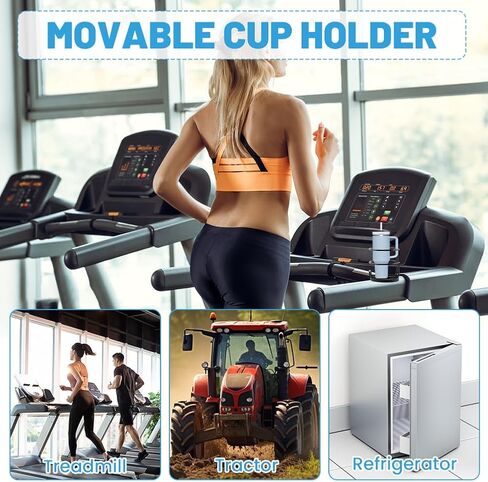 Magnetic Cup Holder Heavy Duty Metal Drink Holder Portable Cup Holders for Tractor Mower Truck Car Fridge Bottom Magnetic(Size:3.46in) in Saudi Arabia