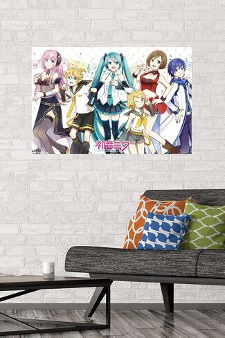 Trends International Hatsune Miku - Musical Group Wall Poster, 22.375" x 34", Unframed Version in Saudi Arabia