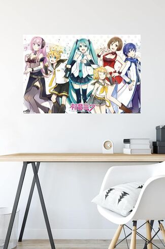 Trends International Hatsune Miku - Musical Group Wall Poster, 22.375" x 34", Unframed Version in Saudi Arabia