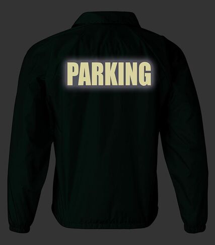 Smart People Clothing Parking Attendant jacket with Reflective Decorations in Saudi Arabia