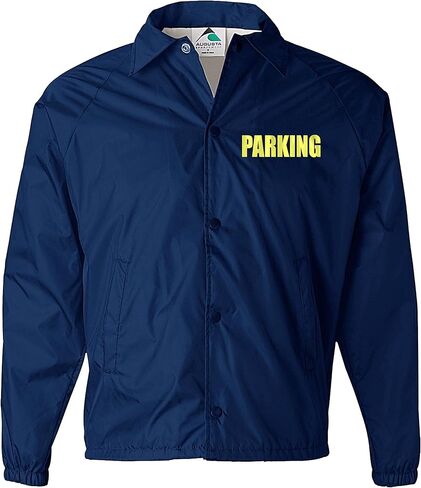 Smart People Clothing Parking Attendant jacket with Reflective Decorations in Saudi Arabia