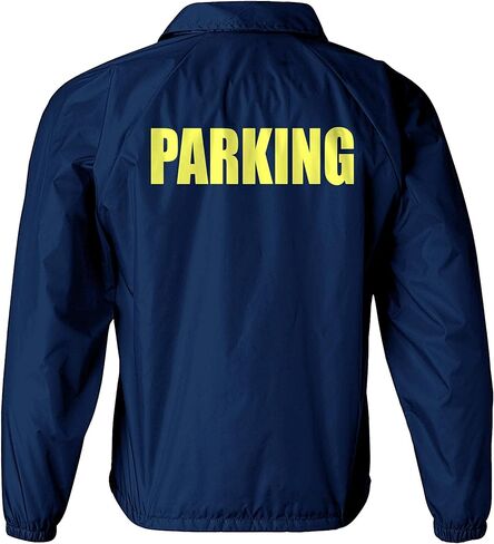 Smart People Clothing Parking Attendant jacket with Reflective Decorations in Saudi Arabia