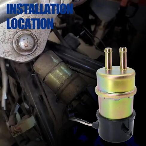 Electric Fuel Pump 12V Compatible with Yamaha Vstar 650 1100 XVS650 XVS1100 Virago 1000 1100 Vmax 1200 XJ600S Seca II TZ250 Vstar 1100 Low Pressure Fuel Pump in Saudi Arabia