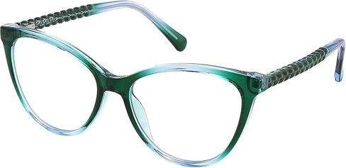 EDGEIWEAR نظارات عين القط للكمبيوتر الأزرق لحجب الضوء مع إطار TR90 لتخفيف إجهاد العين الرقمي ونوم أفضل in Kuwait