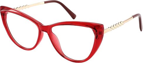 EDGEIWEAR نظارات عين القط للكمبيوتر الأزرق لحجب الضوء مع إطار TR90 لتخفيف إجهاد العين الرقمي ونوم أفضل in Kuwait