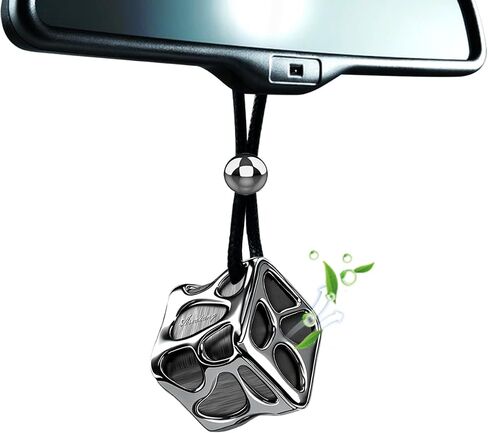 Lucky Dice Long-Lasting Car Air Fresheners Diffuser gift Set with 2 Scent Refills & Unscented DIY Tablet - Spill-Proof Solid Fragrance in Saudi Arabia