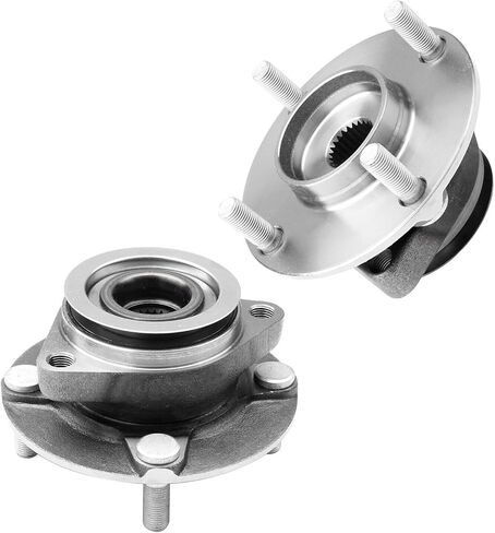Detroit Axle - Front Wheel Bearing Hubs for 2009-2014 Nissan Cube 2007-2012 Versa 2010-2018 Tiida, 2010 2011 2012 Wheel Bearing and Hubs Assembly Replacement in Saudi Arabia