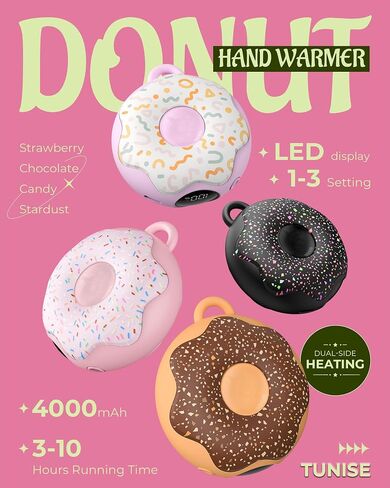 Hand Warmers Rechargeable, Magnetic Electric Hand Warmers 2 Pack, 3 Heat Settings, 5000mAh Reusable Portable Pocket Heater for Raynaud's, Golf,Camping,Hunting, Stocking Stuffers in Saudi Arabia